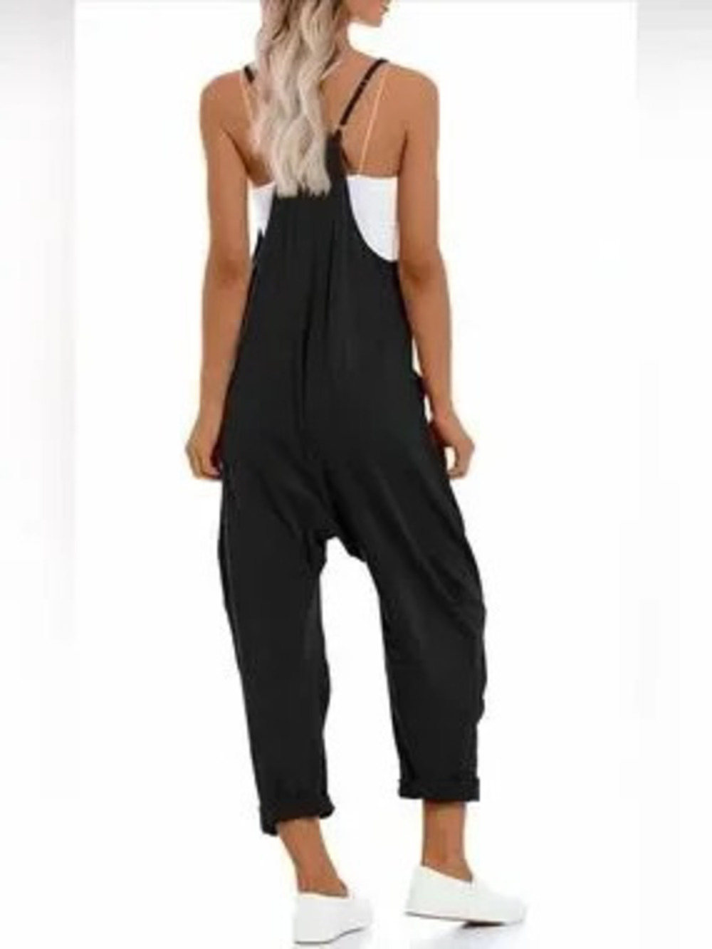 Sleeveless Pocket Jumpsuit